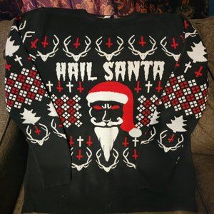 Dolls Kill Hail Santa Sweater